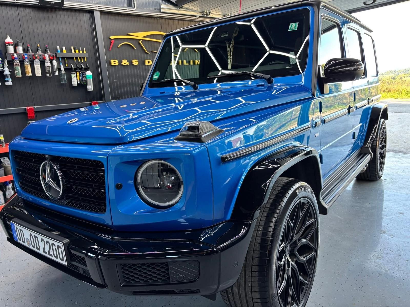 Mercedes G-klasa poslije obrade u studiju